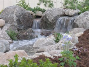 disappearing pondless waterfalls by Pondering Waters Fraser MI