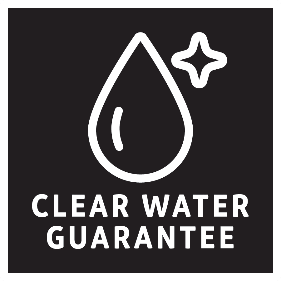 Atlantic-Oase Clear Water Guarantee Logo for Koi Ponds